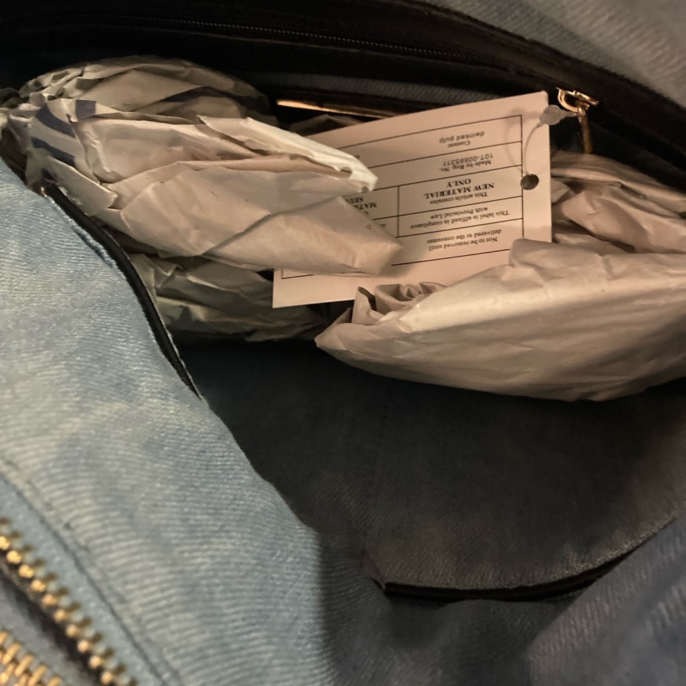 Denim Backpack - Picture 3 of 9